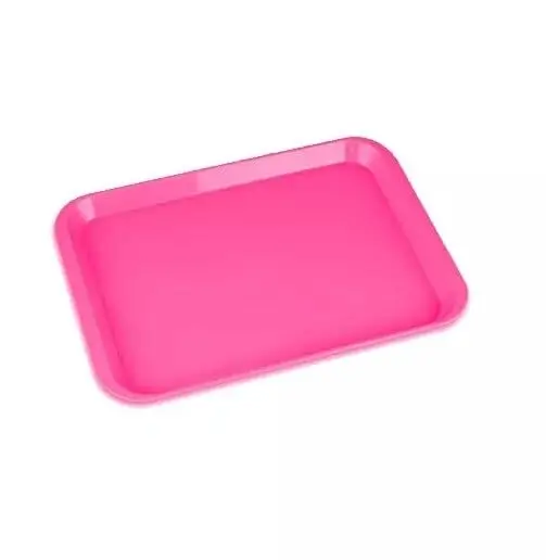 Flat Big Instrument Tray Pink LIGHT Flat Big Instrument Tray