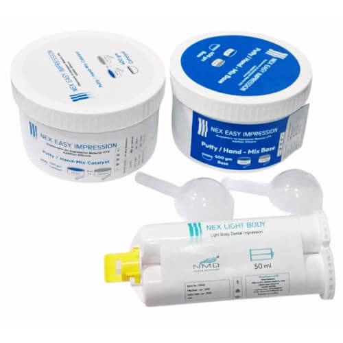 41PK4bYP5BL (NEX Easy Impression) Silicon Putty Impression Material With Light Body
