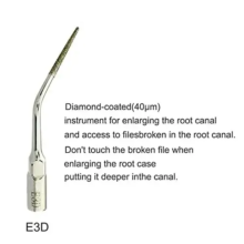 Endo Tips Compatible to EMS/Woodpecker (Diamond Coated Endo Tips, E3D)