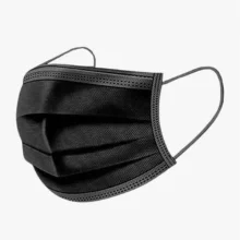 3 Ply Face Mask Black