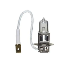 12V 55W Bulb Chair Halogen Light / Mirchi Lamp with Tail (White)