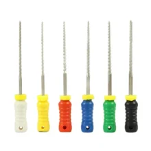 Stainless Steel(S.S)-H-Files (25mm) (PACK OF 6pcs)