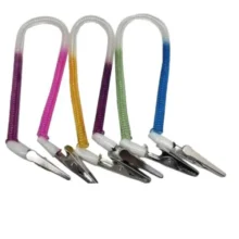 Dental Plastic Syringe Bibs Chain Clip